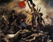 欧仁德拉克洛瓦 - Liberty Leading the People (28th July 1830)